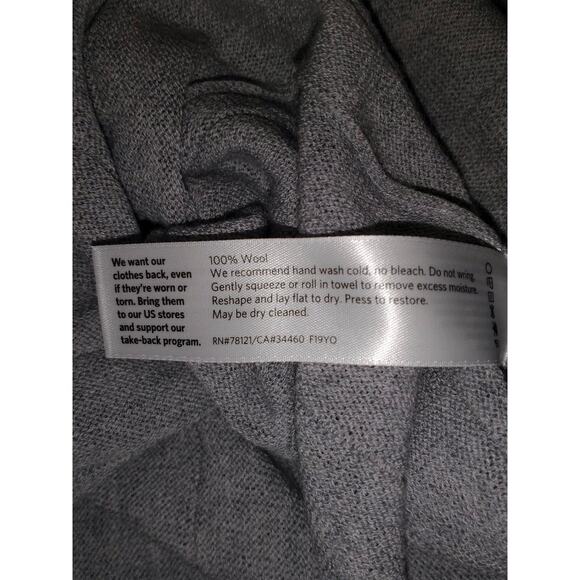 Eileen Fisher Italian Wool Dress Pleats Gray XXS Career Office Lightweight - Picture 11 of 12